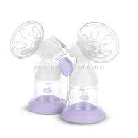 Double design Microcomputer frequency conversion battery operated breast pump BPA FREE